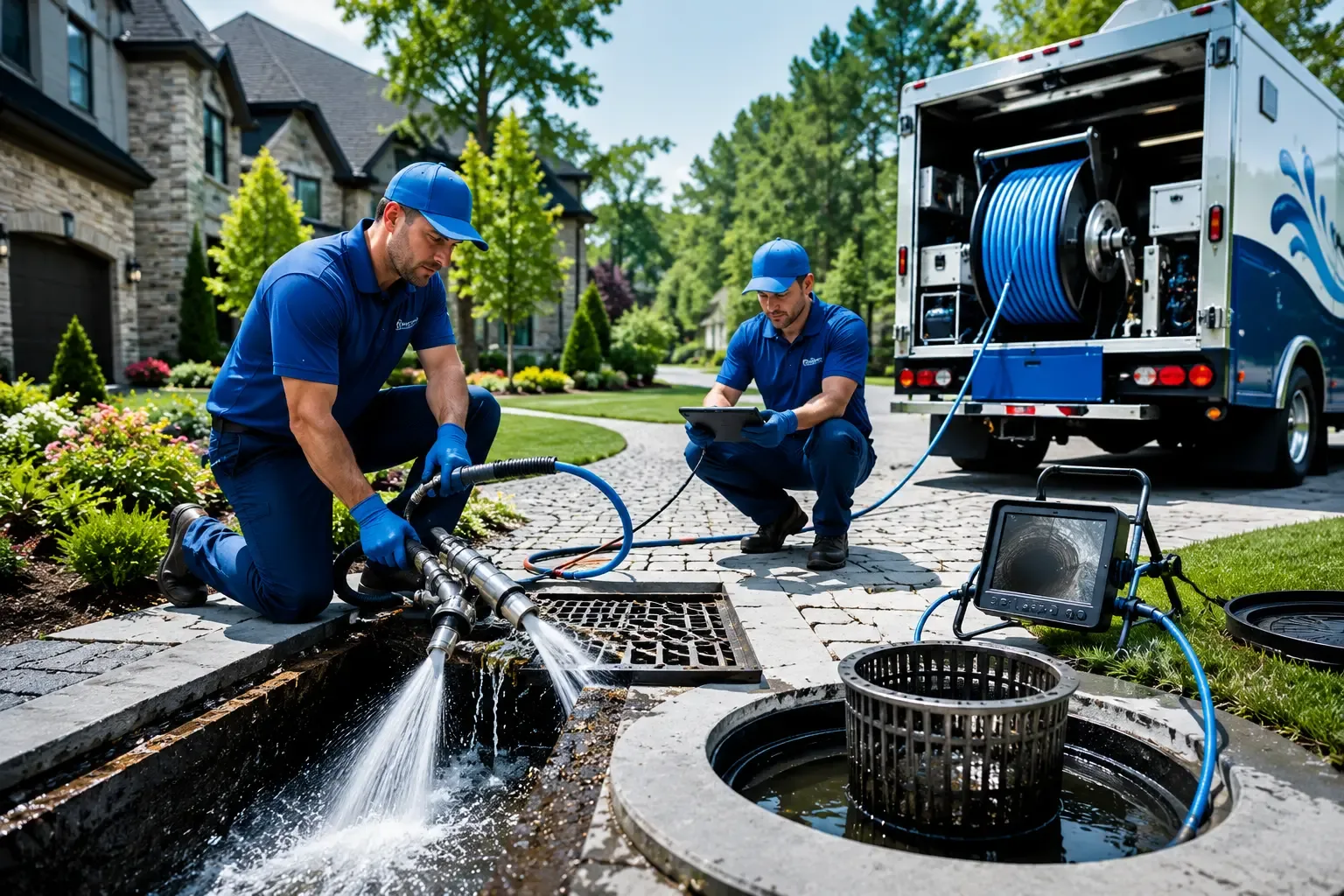 Local outdoor drain cleaning professionals in Parkman, OH