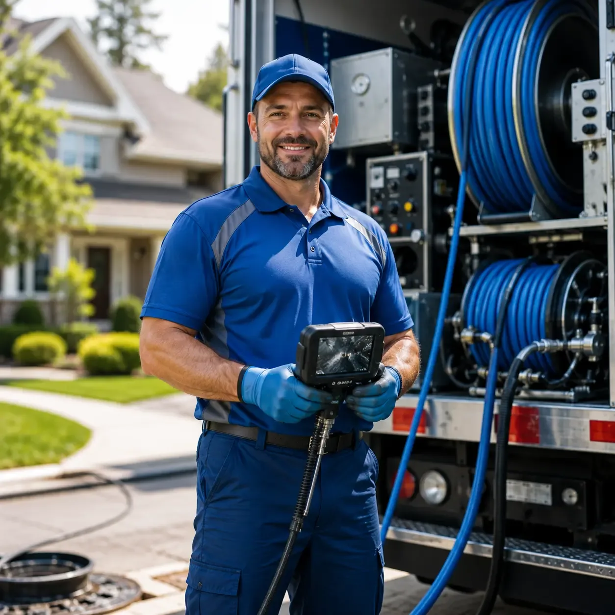 Local outdoor drain cleaning specialists in Parkman, OH